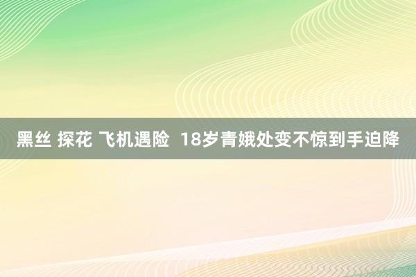 黑丝 探花 飞机遇险  18岁青娥处变不惊到手迫降